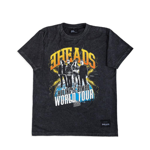 EHEADS WORLD TOUR 2023 WASHED TSHIRT BLACK