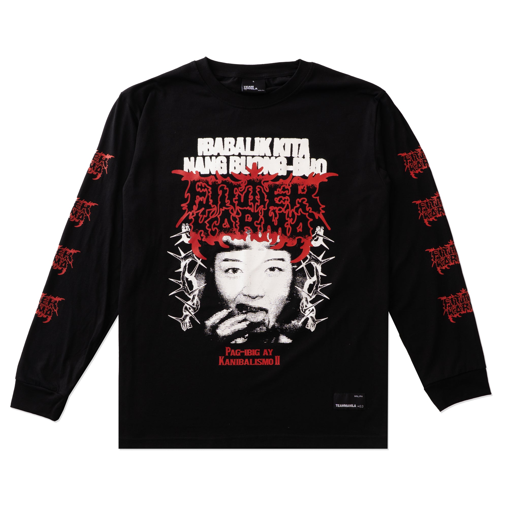 (PRE-ORDER) FITTER KARMA KANIBALISMO LONGSLEEVES BLACK