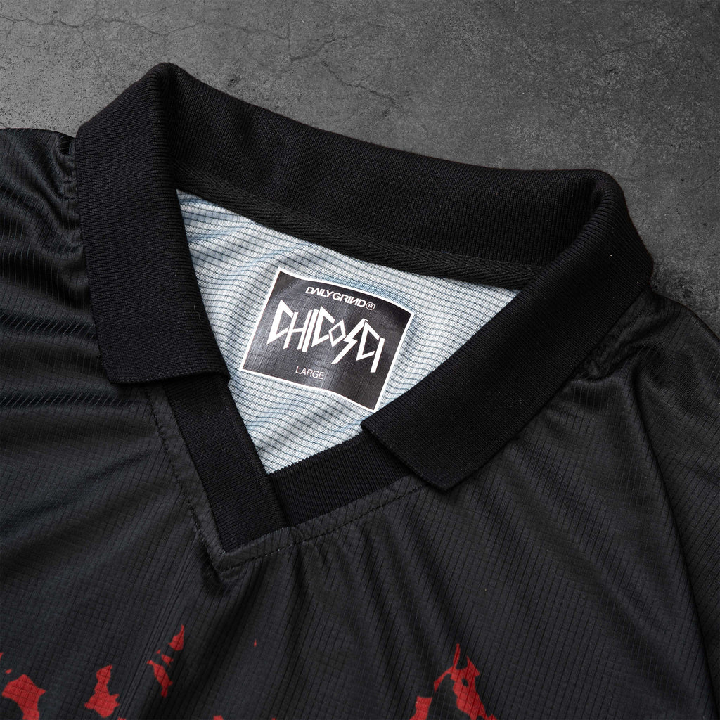 CHICOSCI JERSEY COLLAR RED