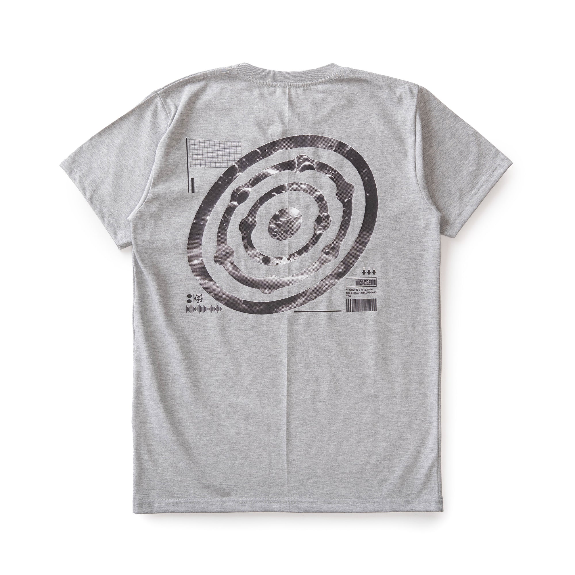 (PRE- ORDER) MOLECULAR TSHIRT HEATHER GRAY