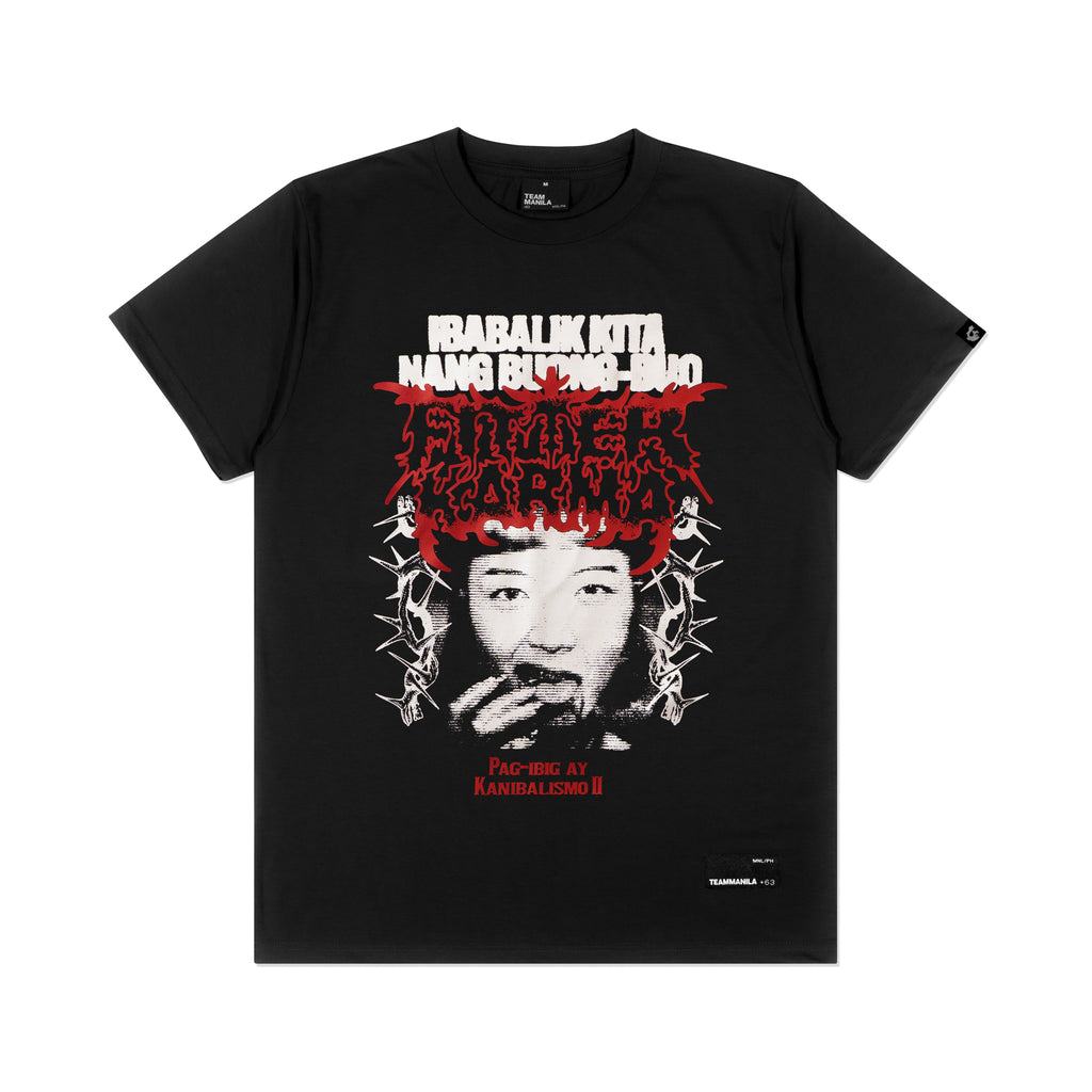(PRE-ORDER) FITTER KARMA KANIBALISMO TSHIRT BLACK